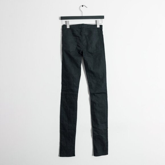 Helmut Lang Leather Front Pants - Picture 4 of 5